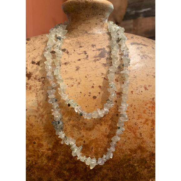 Set of 4 Gemstone Chip Necklaces - Picture 5 of 7